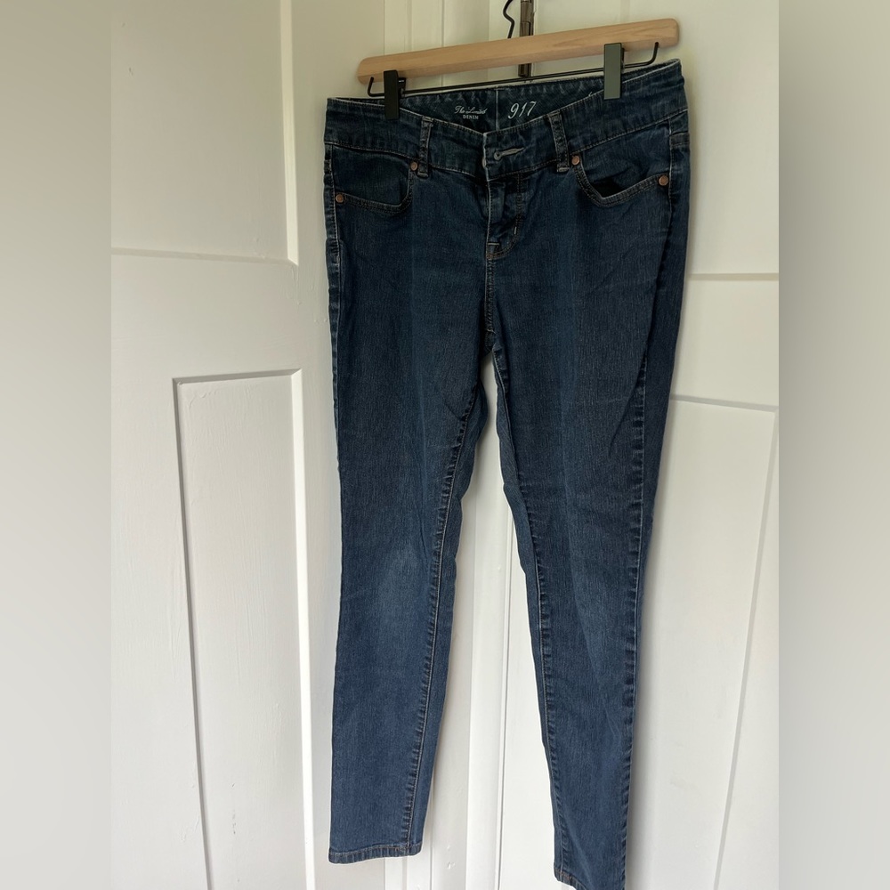 The Limited 917 dark denim skinny jeans